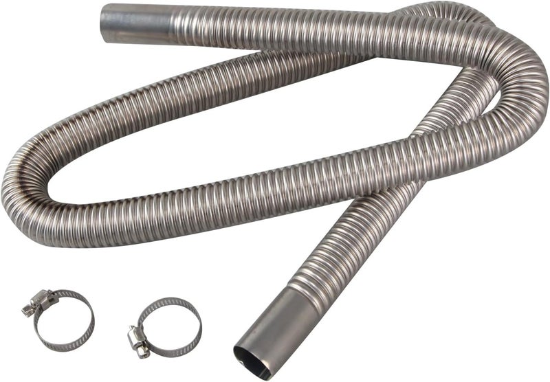 KAABEE Diesel Heater Exhaust Pipe Flexible Exhaust Tubing Stainless Steel 1" Inner Diameter (78INCH 200CM) - Image 5