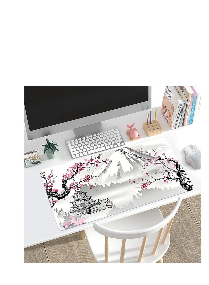 Y&D Large Mouse Pad Extended Gaming Mouse Pad Non-Slip Rubber Base Mouse pad Office Desk Mat Smooth Cloth Surface Keyboard Mouse Pads for Computers 800 X300 X 3mm  - Image 1