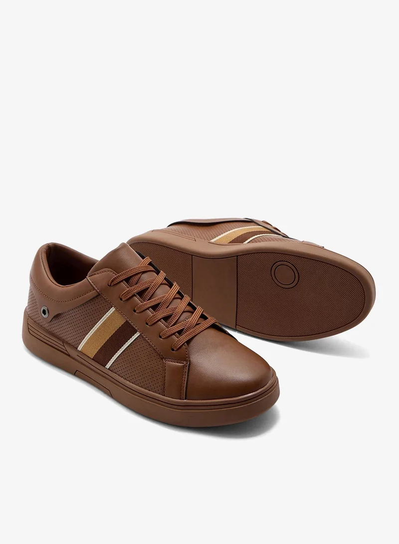 Seventy Five Casual Webbing Detail Low Top Sneakers