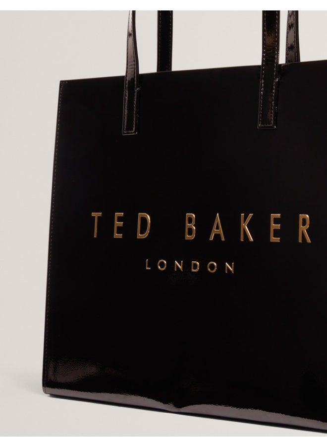 Ted Baker حقيبة أيقونية كبيرة مجعدة - Image 3