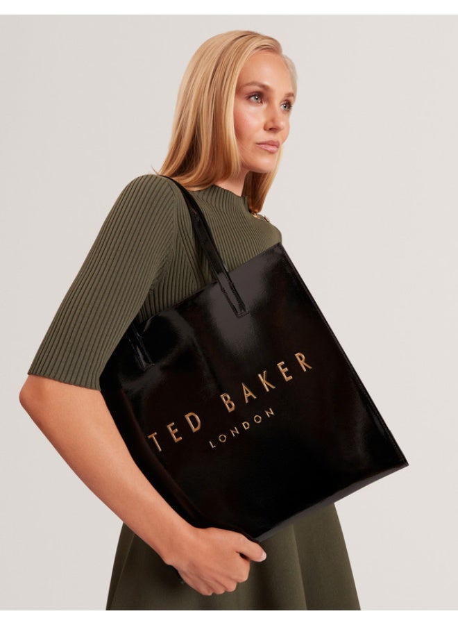 Ted Baker حقيبة أيقونية كبيرة مجعدة - Image 2