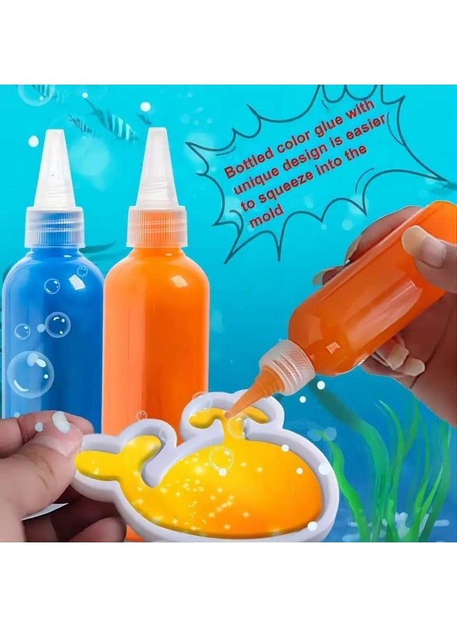 Kiti Kits KITI KITS Magic Water Elf Toy Kit 3D Handmade Water Toy, Aqua Fairy Toy Set for Kids(4Pcs Bottle & 4Pcs Mold)  - Image 3