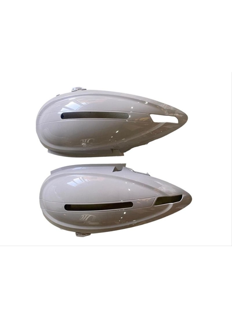 Motorcu Aziz Aslan Biker Aziz Aslan Cappucino Rear Fairing Under Seat Right Left Gray 