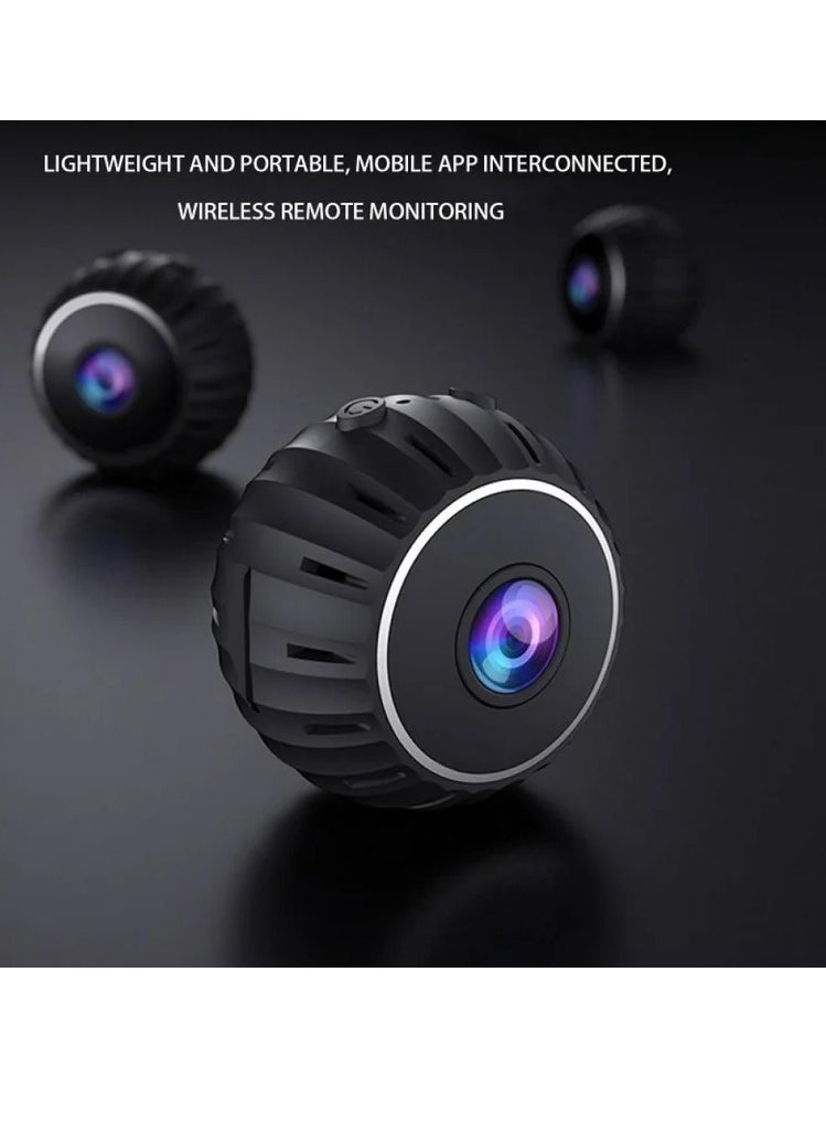 Generic - X10 Mini Camera HD 1080p Wireless Wifi Security Camera, Mobile Remote Control  - Black - Image 1