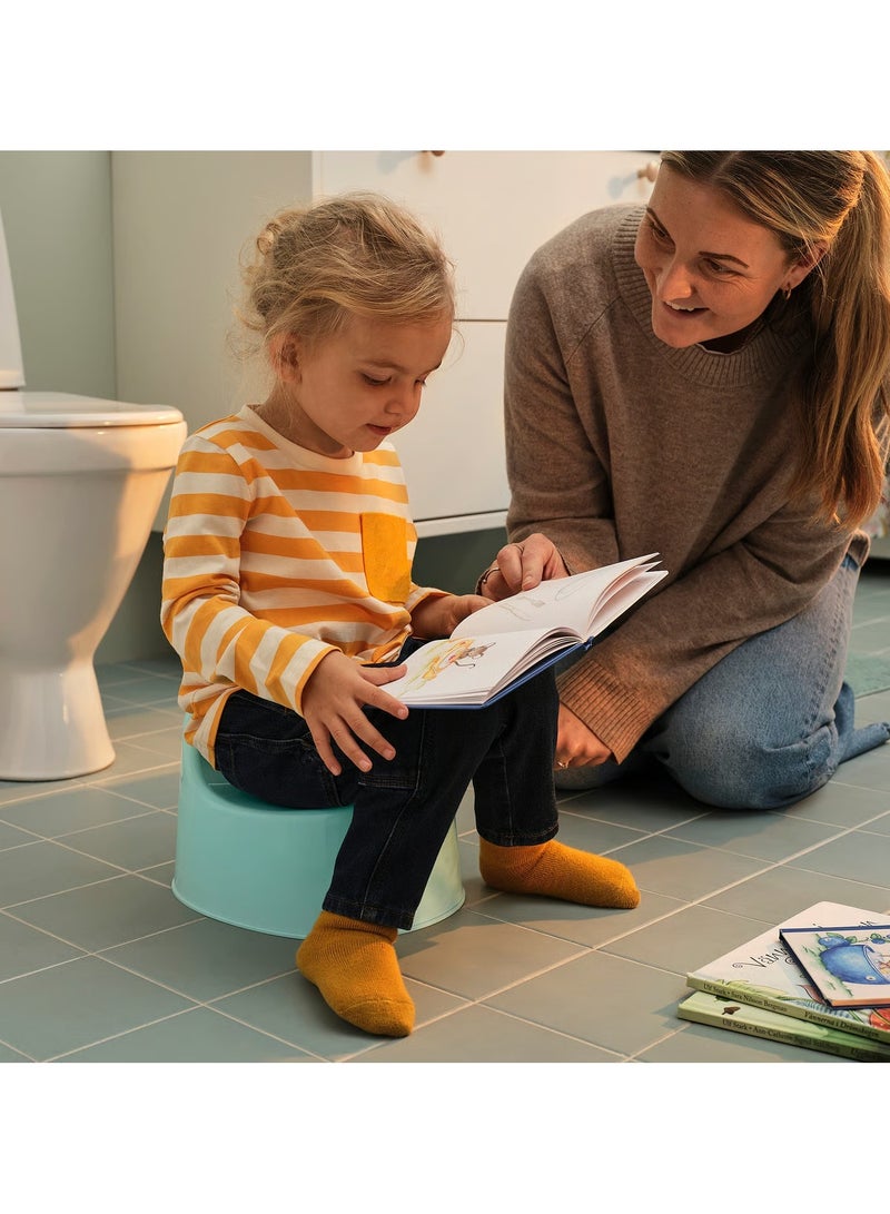 Children's Potty Trainer in turquoise - Image 2