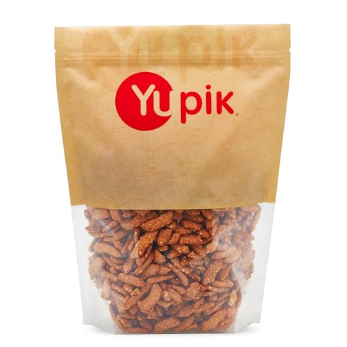 Yupik Salted Sesame Sticks 2.2 lb (35.2 oz), Vegan, Kosher, Low-Calorie, Source of Protein & Fiber, Cholesterol-Free, Sugar-Free, Perfect for Snacking & Parties - Image 1