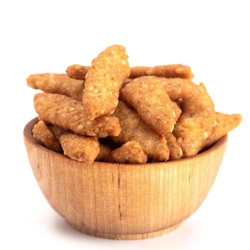 Yupik Salted Sesame Sticks 2.2 lb (35.2 oz), Vegan, Kosher, Low-Calorie, Source of Protein & Fiber, Cholesterol-Free, Sugar-Free, Perfect for Snacking & Parties - Image 5