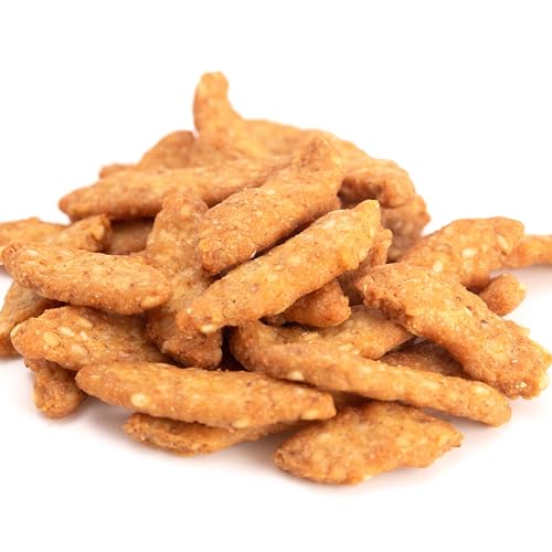 Yupik Salted Sesame Sticks 2.2 lb (35.2 oz), Vegan, Kosher, Low-Calorie, Source of Protein & Fiber, Cholesterol-Free, Sugar-Free, Perfect for Snacking & Parties - Image 4