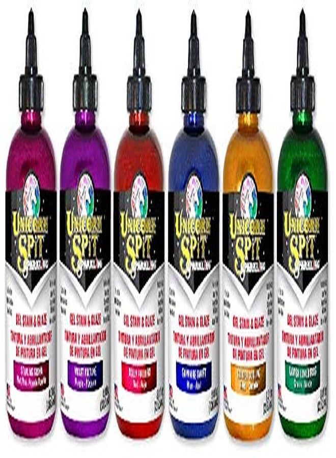 Unicorn SPiT Sparkling Unicorn SPiT Bundle All 6 Sparkle Colors (8oz) Sapphire Swift, Violet Vulture, Dolly Firebird, Golden Gosling, Lavish Lovebirds, Starling Sasha with 4 Page Guide Book - Image 4