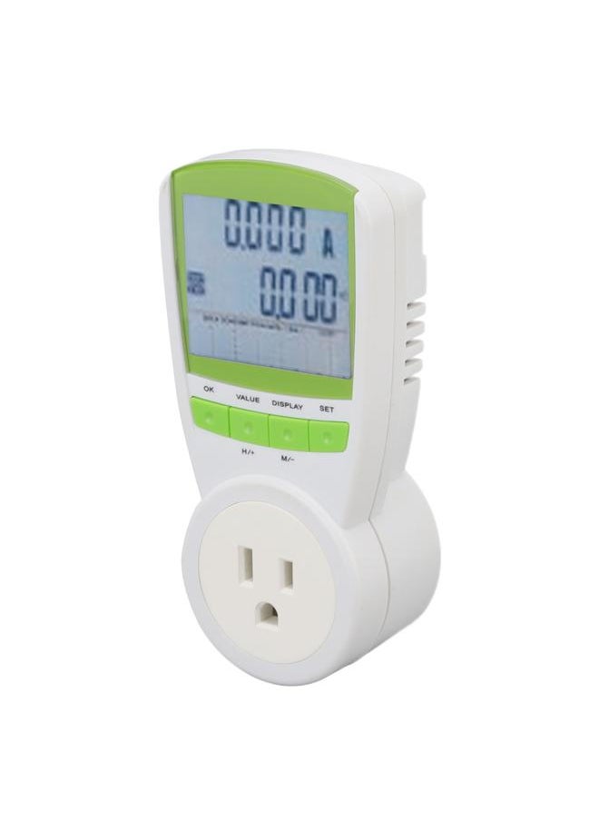 Thoraya - Watt Meter ABS 15A with Digital LCD Power Consumption Monitor for Home - Image 1
