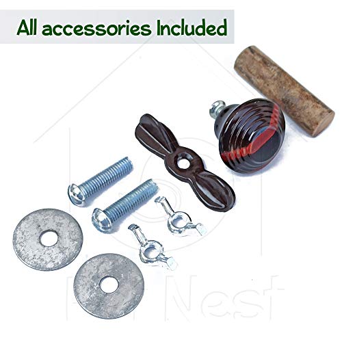 PetNest® Breeding Box Bird Nest with Perch for Lovebird Standard, 1 Piece - Image 5