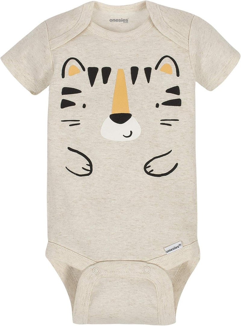 Onesies Brand Baby Boys' 8-pack Short Sleeve Mix & Match Bodysuits - Image 2