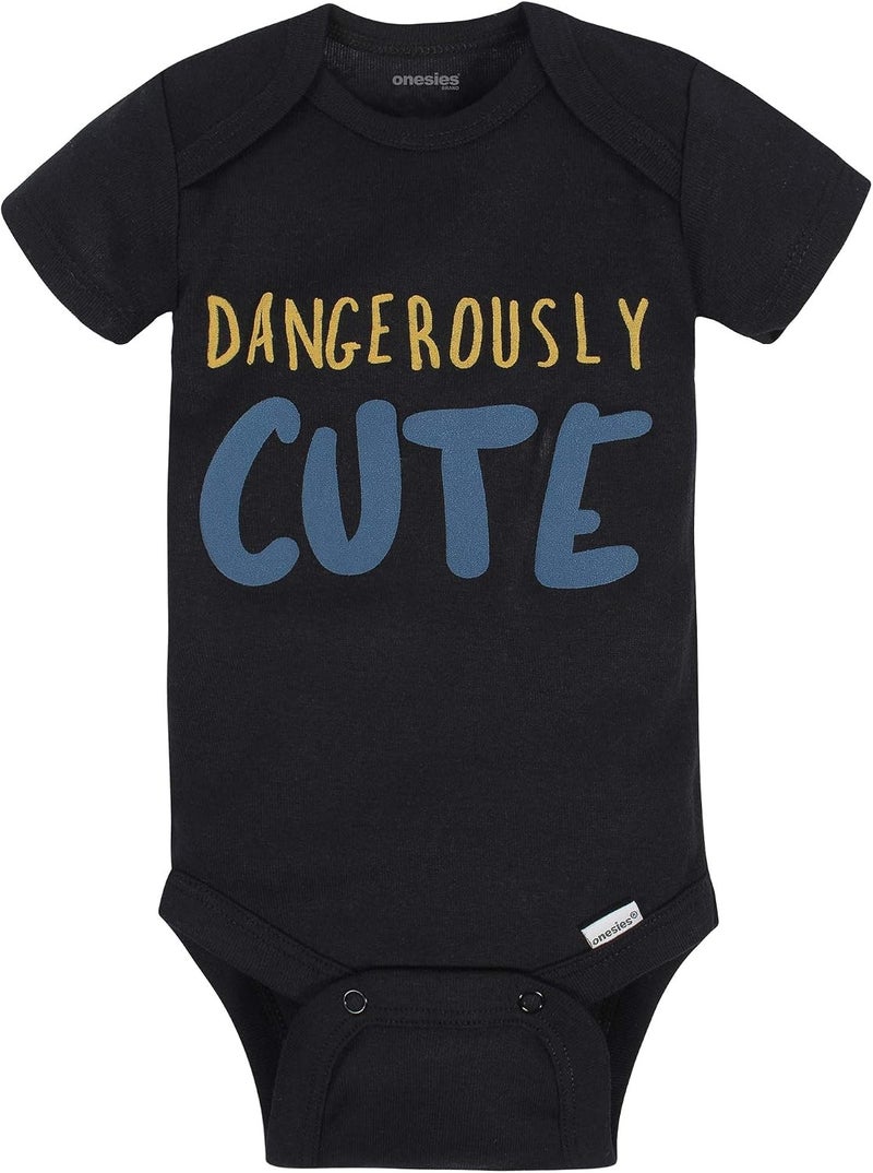Onesies Brand Baby Boys' 8-pack Short Sleeve Mix & Match Bodysuits - Image 4