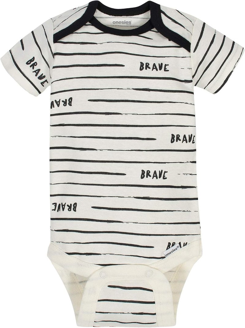 Onesies Brand Baby Boys' 8-pack Short Sleeve Mix & Match Bodysuits - Image 5