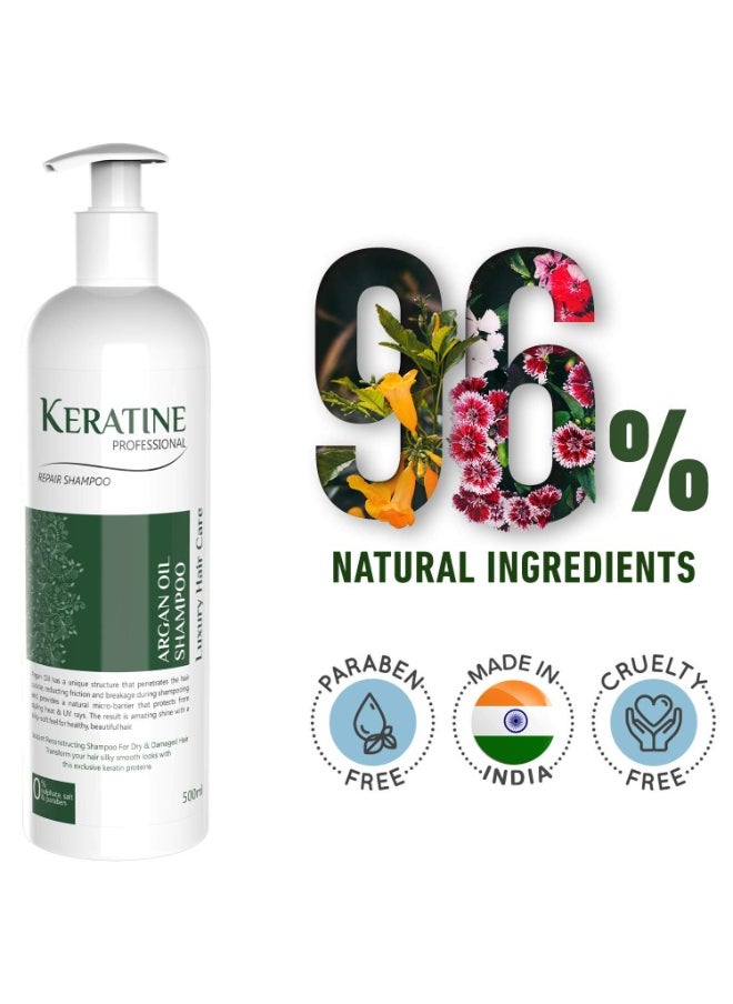 Keratine Professional Argon Oil Shampoo 500 ml  - Image 3