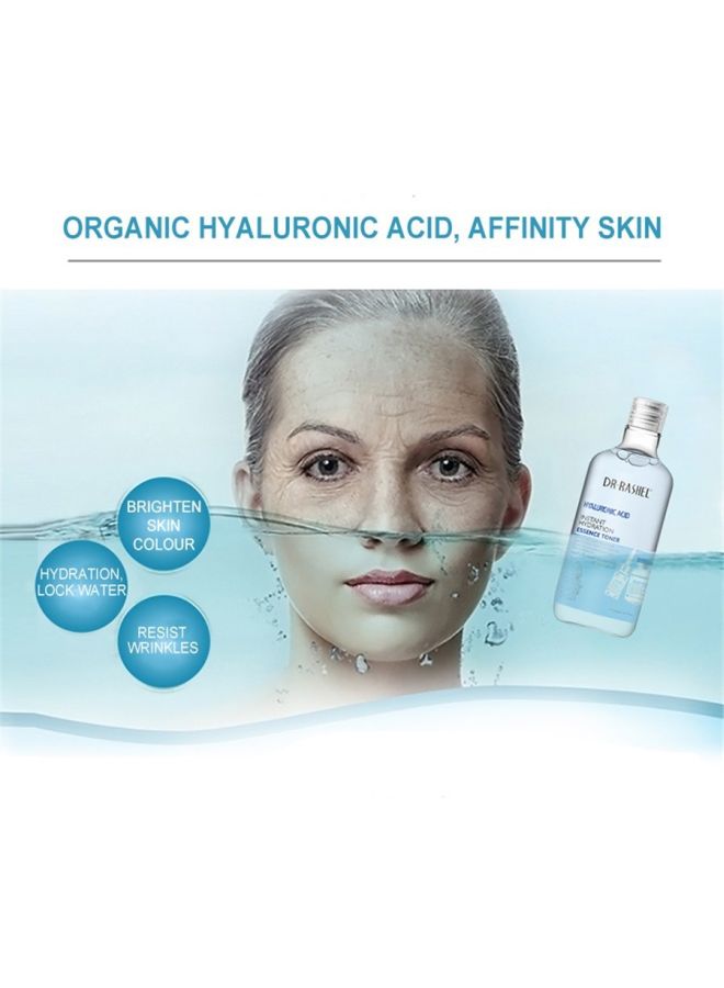 DR. RASHEL Hyaluronic Acid Instant Hydration Essence Toner 500ml - Image 4