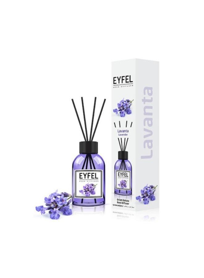 EYFEL An air freshener with a distinctive and refreshing lavender scent used to give the house a distinctive and aromatic scent with wooden sticks to spread the scent of the freshener steadily lasting up to - Image 1