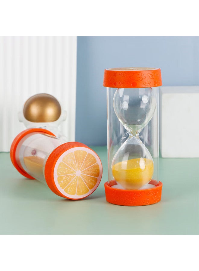 Extreme Space Jidukongjian Sand Timer, Birthday Gift, Creative Present For Friends, Home Desktop Decoration, Orange, 15 Minutes - Image 1