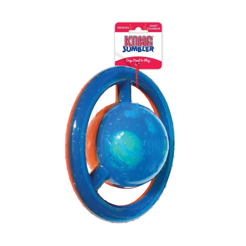 KONG Jumbler Disc Dog Toy, Medium/Large, (Model: TMD2), Large Breeds - Image 4