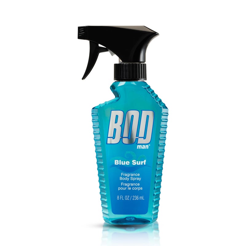 BOD man Fragrance Body Spray Blue Surf 8 fl oz