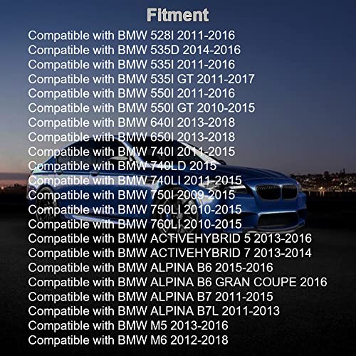 JDMON Compatible with Heater Control Valve BMW F01 F02 F10 F11 F12 520i 523i 528i 535i 550i 640i 650i 740i 740Li 750i 750Li 760Li Activehybrid 5 7 Alpina B6 B7 M5 M6 Replaces 64219310349 - Image 3