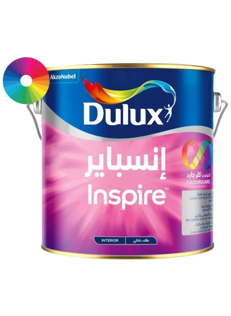 Dulux Inspire Interior Matt Base B (4 L) Color Glowing Brown