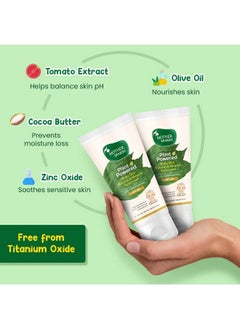 Mother Sparsh Natural Baby Sunscreen Lotion With Spf 30+ For Uva & Uvb Protection ; Plant Derived 95% Bio Based Ingredients100Ml  - Image 4