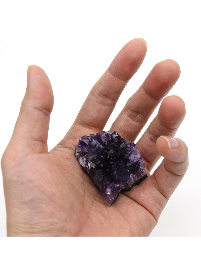 يُسلِّم بلورة الجمشت الخام، بلورة الجمشت الطبيعية العلاجية - Image 4