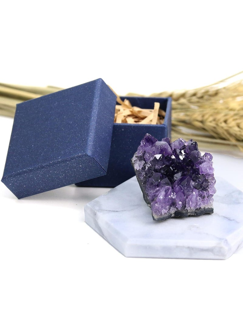 يُسلِّم بلورة الجمشت الخام، بلورة الجمشت الطبيعية العلاجية - Image 3