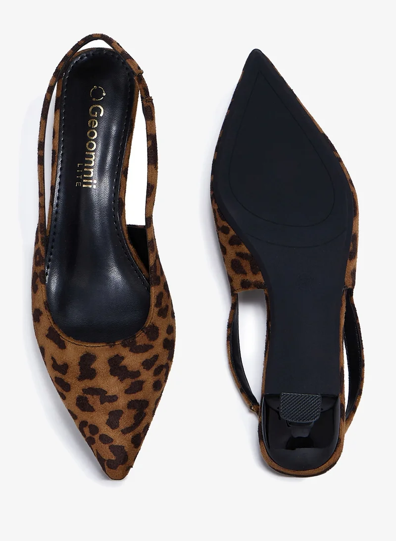 Geoomnii YELLOW Geoomnii Low Heel Mules for Women – Comfortable Slip-On Backless Heels for Office, Casual & Daily Wear for Women | Best Price UAE