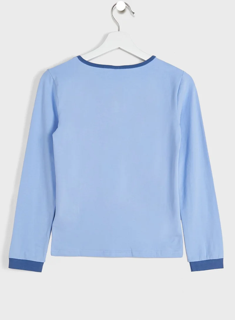 Cotton On Kids Slogan Pyjama Set