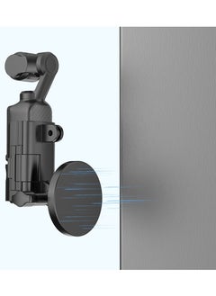 Angmei Camera Magnetic Mount Stand Extension Adapter for DJI Osmo Pocket 3 Case Holder Protective Cage Cold Shoe Light Microphone Tripod Mount Bracket Holder Handle Frame Accessories for Osmo Pocket 3  - Image 3