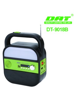 DAT Portable solar lighting system DC solar mini inverter solar fm radio solar emergency light led camping light  - Image 2