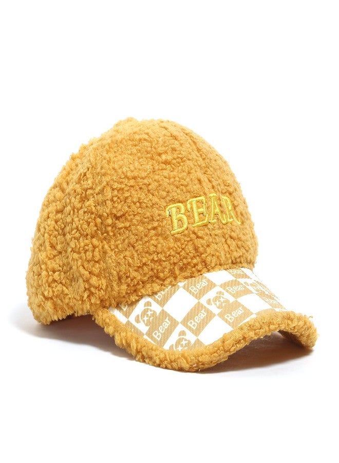 Richmen Cartoon Bear Baby Cap Baby Hat for Boys Girls Kids Baseball Cap Children Toddler Hats Bonnet Infant Accessories (in, Age, 6 Years, C Yellow) - Image 1