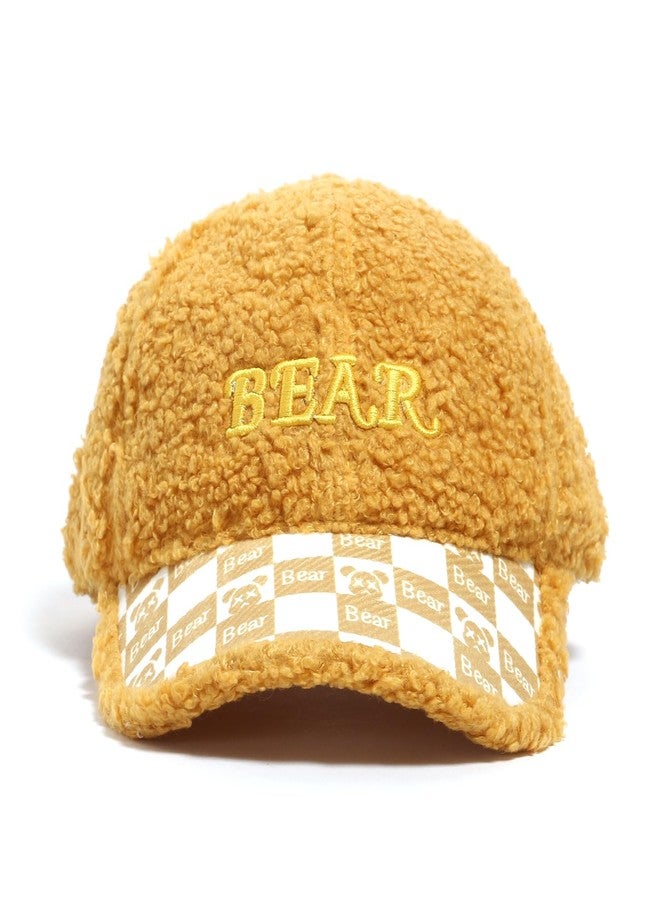 Richmen Cartoon Bear Baby Cap Baby Hat for Boys Girls Kids Baseball Cap Children Toddler Hats Bonnet Infant Accessories (in, Age, 6 Years, C Yellow) - Image 3