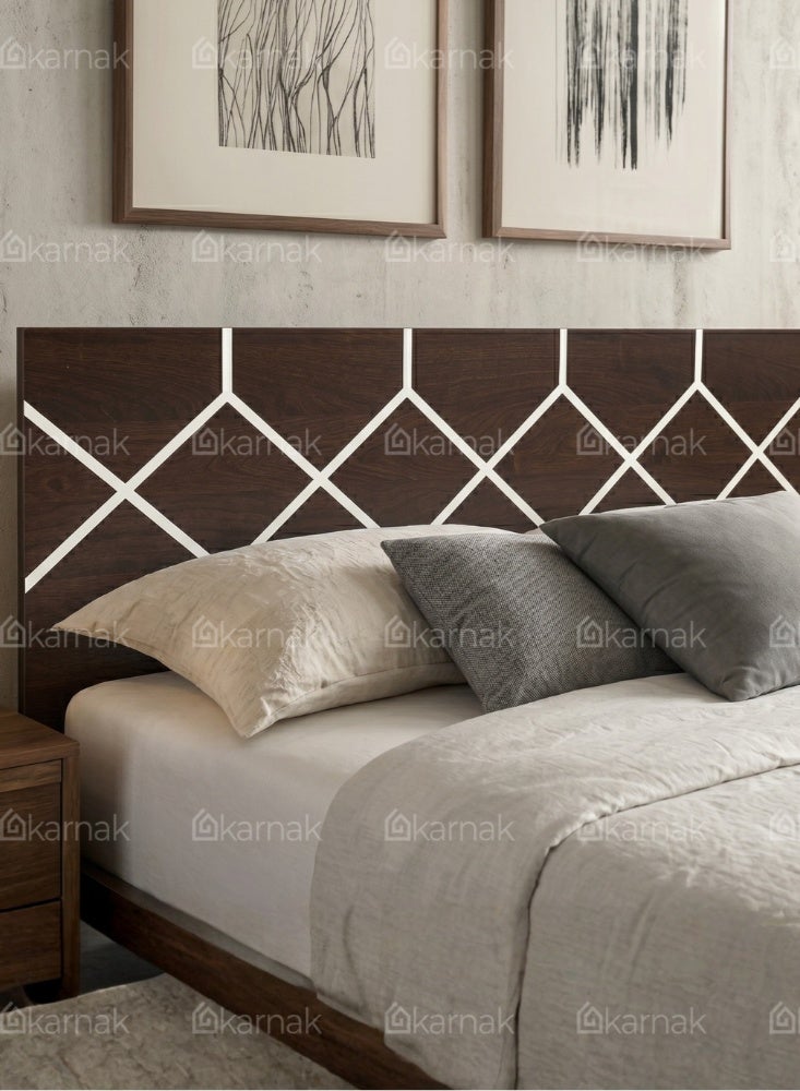 Karnak Ackley Wooden Single Bed Frame | Sturdy Modern Design Bedframe | Space Saving Bed Frame for Bedroom Furniture - Image 5