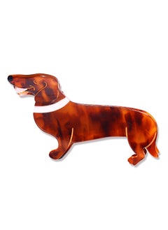 PHALIN PHALIN Dog Hair Claw Clips for Women Fun Acetate Animal Hair Clips Cute Dachshunds Border Collie Dog Hair Barrettes Cat Pet Hair Accessory Dog Lovers Gifts Style H 