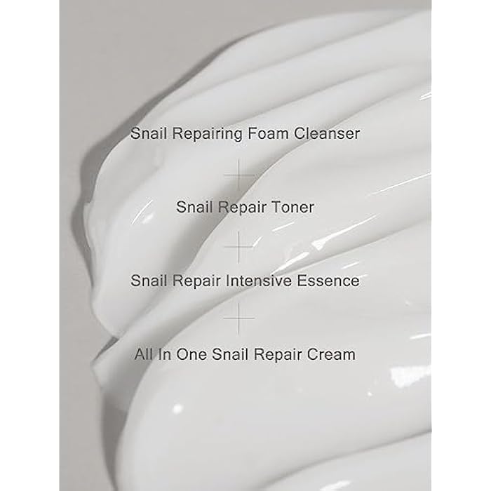 MIZON Snail Line Set, Korean Snail Skincare Essentials Set, Mini Sized Snail Foam Cleanser, Toner, Essence, and All in One Facial Cream to Improve Skin Tone, Fine Wrinkles, Smooth, Moisturize. - Image 5