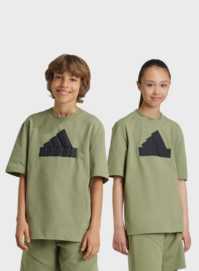Adidas Youth Future Icon Logo T-Shirt - Image 1