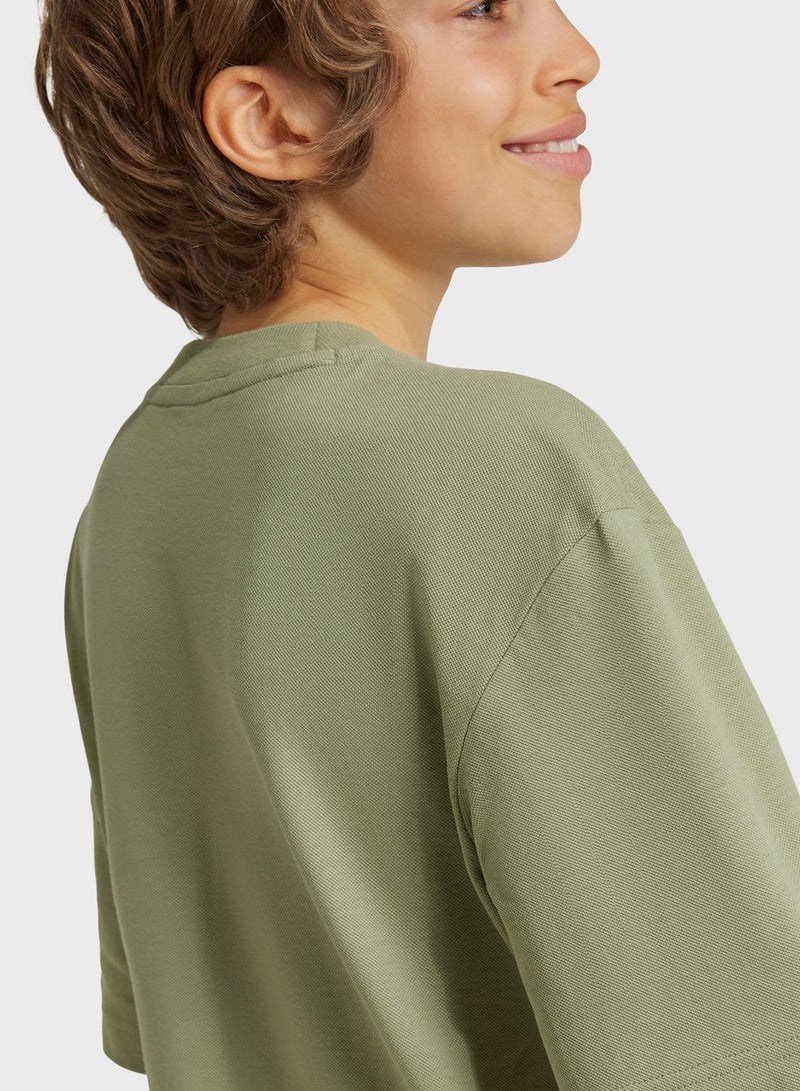 Adidas Youth Future Icon Logo T-Shirt - Image 4