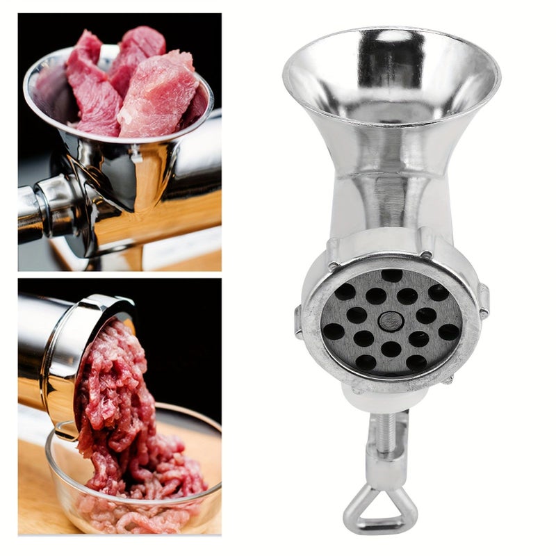 Q H1 Upgraded Convenient Meat Grinder Manual Hand Crank Food Processor Portable Kitchen Tool For Meat And Vegetables No Electricity Required Easy To Clean - Image 4