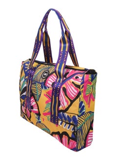 CUBS Double Face Tote Bag Multicolor Large Cool Summer Vibes  - Image 4