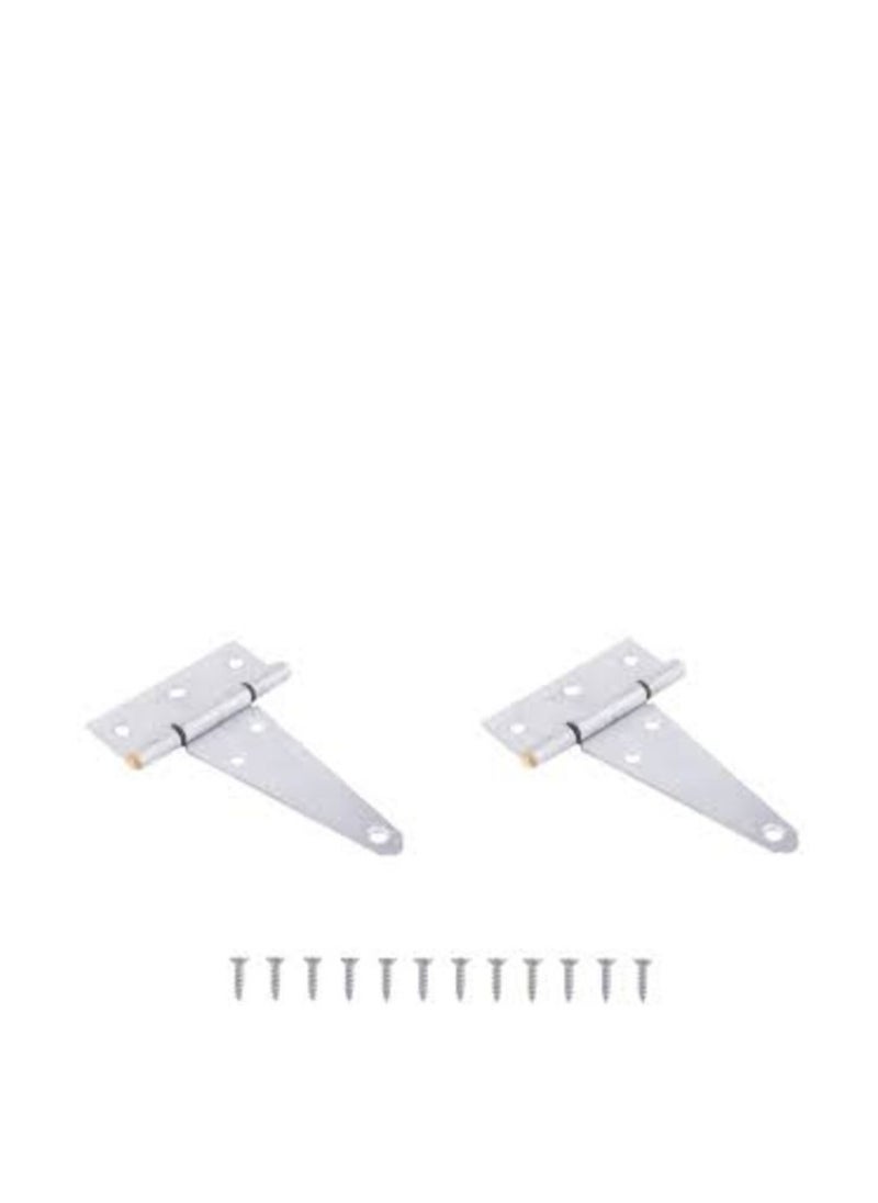 KNP KNP T Type Heavy Duty Metal Hinges 6 inch are engineered for strength and durability making them ideal for use in heavy duty applications where robust and reliable support is required.  - Image 2