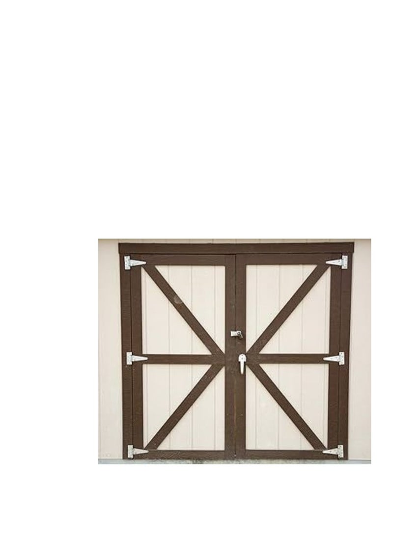 KNP KNP T Type Heavy Duty Metal Hinges 6 inch are engineered for strength and durability making them ideal for use in heavy duty applications where robust and reliable support is required.  - Image 3