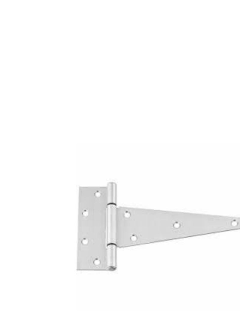KNP KNP T Type Heavy Duty Metal Hinges 6 inch are engineered for strength and durability making them ideal for use in heavy duty applications where robust and reliable support is required.  - Image 1