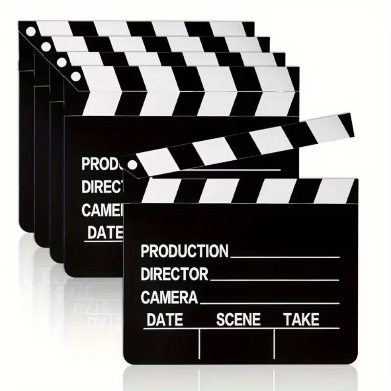 Director Film Shoot Cardboard Slate Prop 1pc For Scene Editing - Image 2