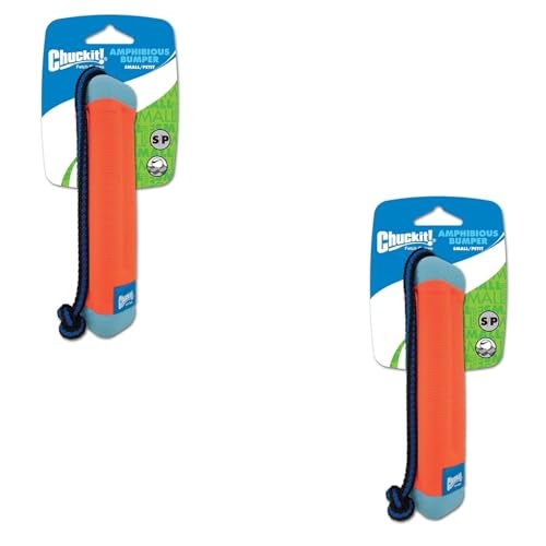 Chuckit Amphibious Bumper Toy Small 675 Long x 25 Wide 1 Pack Pack of 2 - Image 1