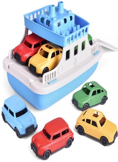 Toy Boat Bath Toys for Toddlers with 4 Mini Car Toys, Kids Water Toys Ferry Boat for Bathtub Bathroom Pool Beach Toys, Birthday Gifts - pzsku/Z502D66B571F946B890E7Z/45/_/1686916943/c811697f-635b-45aa-b6eb-b0694c0e3587