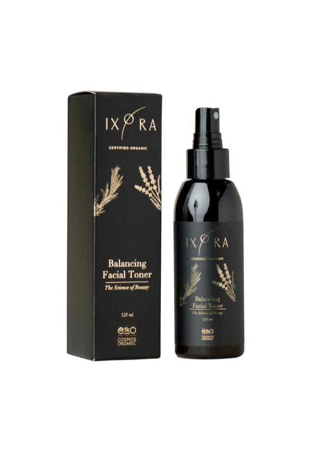 Ixora Balancing Facial Toner - For Oily skin Enriched with Tea Tree Essential Oil - balances your skin’s Ph level - 125ml - Image 1