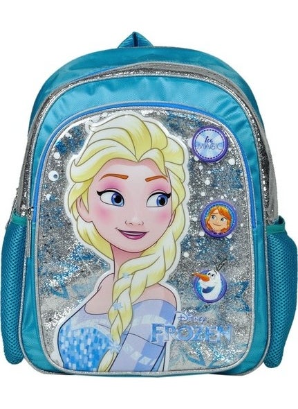 Disney FROZEN حقيبة مدرسة إلسا لامعة مرخصة 